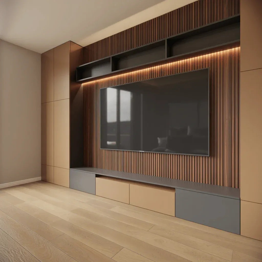 Cinewall Zonder Haard – Minimalistisch & Maatwerk Design - cinewallkopen.be