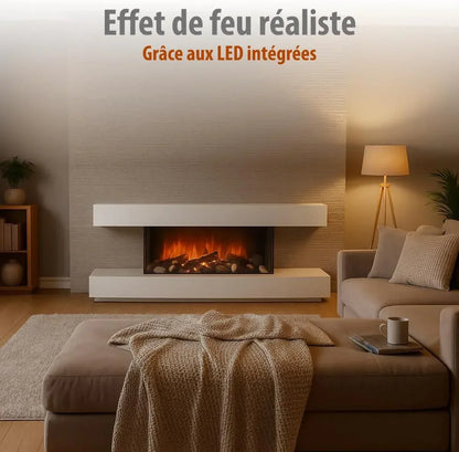 Classic Fire Memphis - Luxe Elektrische Sfeerhaard voor Cinewalls - cinewallkopen.be