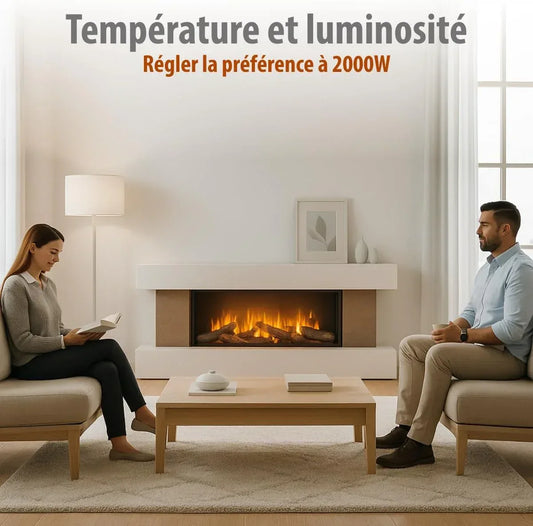 Classic Fire Memphis - Luxe Elektrische Sfeerhaard voor Cinewalls - cinewallkopen.be