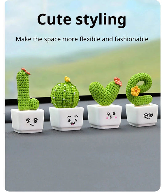 1 Set of 4 Mini Succulent Set Artificial Succulent Succulents Plants Live Green Faux Succulants Dining Room Table Decor Doll Hou